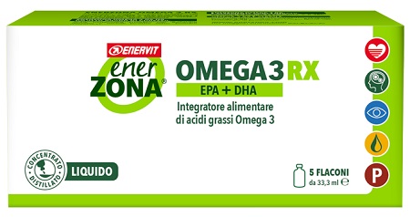 ENERZONA OMEGA 3 RX 5 FLACONI - Angeli Pharm