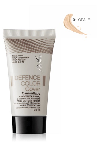DEFENCE COLOR COVER FONDOTINTA FLUIDO 01 OPALE 30 ML - Angeli Pharm