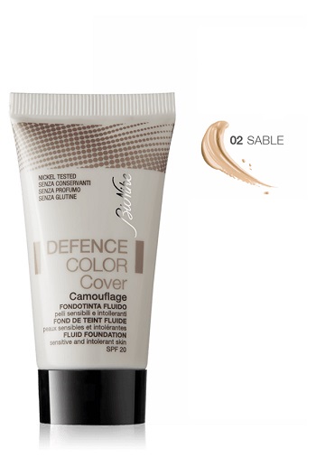 DEFENCE COLOR COVER FONDOTINTA FLUIDO 02 SABLE 30 ML - Angeli Pharm