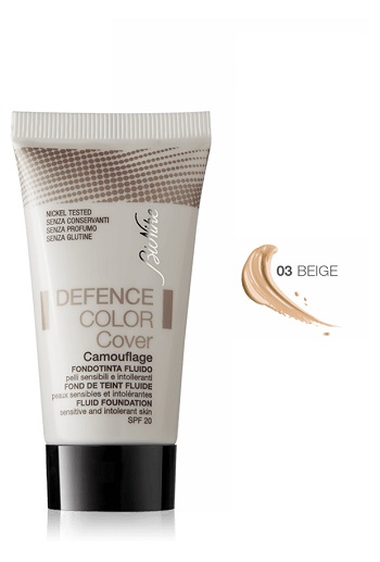 DEFENCE COLOR COVER FONDOTINTA FLUIDO 03 BEIGE 30 ML - Angeli Pharm