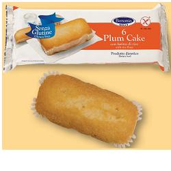 BONONIA PLUMCAKE CON FARINA DI RISO SENZA GLUTINE 6 X 36 G - Angeli Pharm