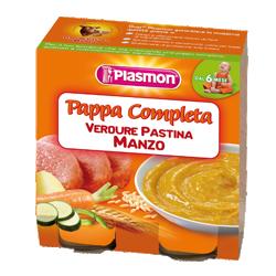 PLASMON OMOGENEIZZATO PAPPE MANZO VERDURA PASTINA 190 G X 2 PEZZI - Angeli Pharm