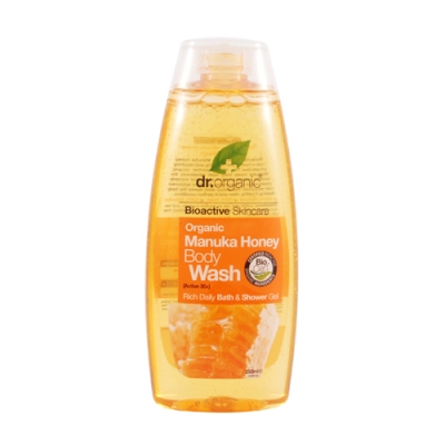 DR ORGANIC MANUKA HONEY MIELE DI MANUKA BODY WASH DETERGENTE CORPO 250 ML - Angeli Pharm
