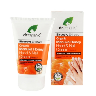 DR ORGANIC MANUKA HONEY MIELE DI MANUKA HAND NAIL CREAM CREMA MANI 125 ML - Angeli Pharm