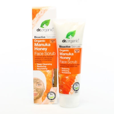 DR ORGANIC MANUKA HONEY FACE SCRUB 125 ML - Angeli Pharm