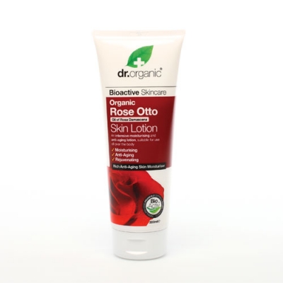 DR ORGANIC ROSE OTTO ROSA SKIN LOTION LOZIONE CORPO 200 ML - Angeli Pharm
