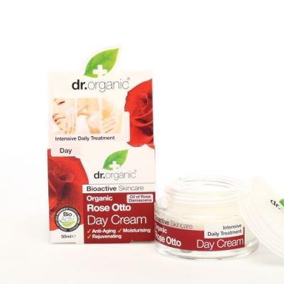 DR ORGANIC ROSE OTTO ROSA DAY CREAM CREMA VISO GIORNO 50 ML - Angeli Pharm