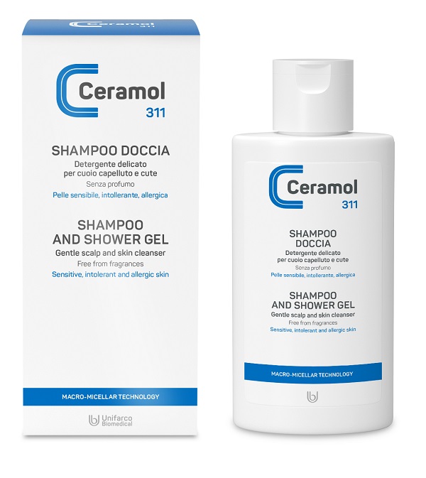 CERAMOL SHAMPOO DOCCIA 200 ML - Angeli Pharm