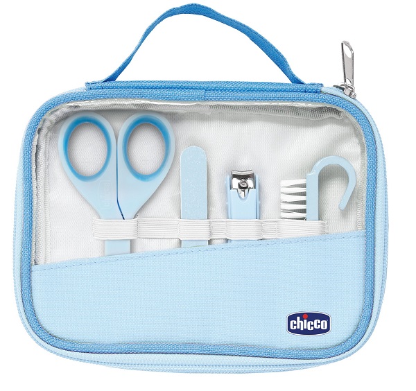 CHICCO SET UNGHIE BAMBINO AZZURRO-VERDE - Angeli Pharm