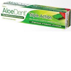 ALOEDENT DENTIFRICIO TRIPLA AZIONE CON ALOE VERA E COENZIMA Q10 100 ML - Angeli Pharm