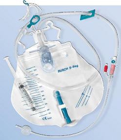 CATETERE IN SILICONE SCANALATO PROFILCATH PRECONNESSO CH20 LUNGHEZZA 40CM + SACCA DI DRENAGGIO DA 2000ML GRADUATA CON TUBO DI SCARICO ELASTICO E CHIUSURA A MORSETTO - Angeli Pharm