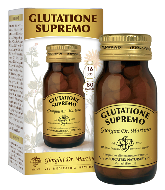 GLUTATIONE SUPREMO 80 PASTIGLIE - Angeli Pharm