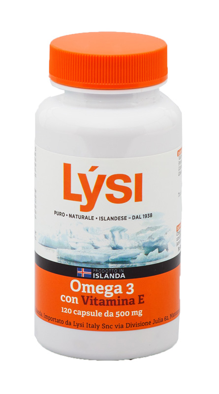 LYSI OMEGA 3 VITAMINA E 120 CAPSULE - Angeli Pharm