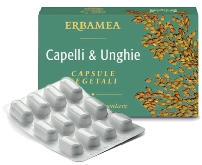 CAPELLI & UNGHIE 24 CAPSULE VEGETALI - Angeli Pharm