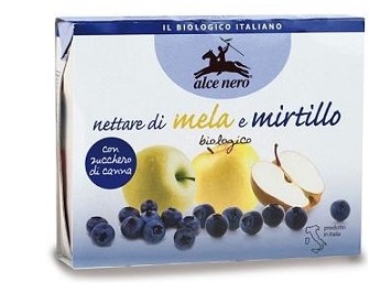 NETTARE DI MELA E MIRTILLO BIO 3 TETRAPACK DA 200 ML - Angeli Pharm