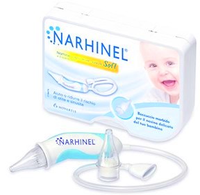 ASPIRATORE NASALE NARHINEL SOFT 1 PEZZO + 2 RICAMBI - Angeli Pharm