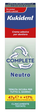 KUKIDENT NEUTRO CREMA ADESIVA DENTIERE 47 G - Angeli Pharm
