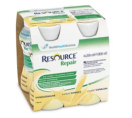 RESOURCE REPAIR VANIGLIA 4 BOTTIGLIE 200 ML - Angeli Pharm