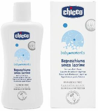 CHICCO COSMETICI BABY MOMENTS BAGNOSCHIUMA 500 ML - Angeli Pharm