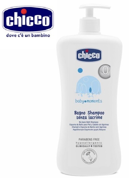 CHICCO COSMETICI BABY MOMENTS BAGNOSHAMPOO 750 ML - Angeli Pharm
