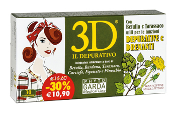 3D IL DEPURATIVO 30 COMPRESSE - Angeli Pharm
