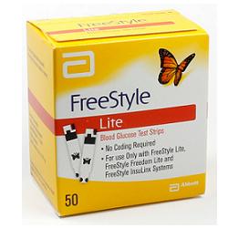 STRISCE MISURAZIONE GLICEMIA FREESTYLE LITE 50 PEZZI - Angeli Pharm