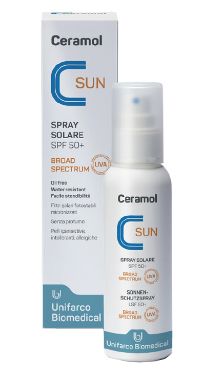 CERAMOL SUN SPRAY SPF 50+ 125 ML - Angeli Pharm