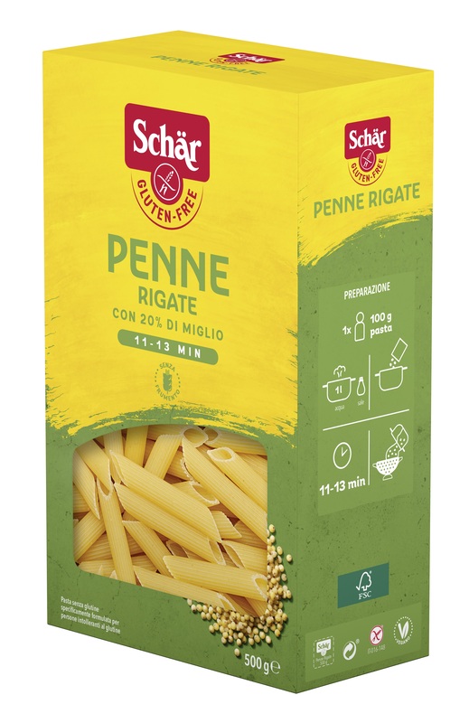 SCHAR PENNE RIGATE 500 G - Angeli Pharm