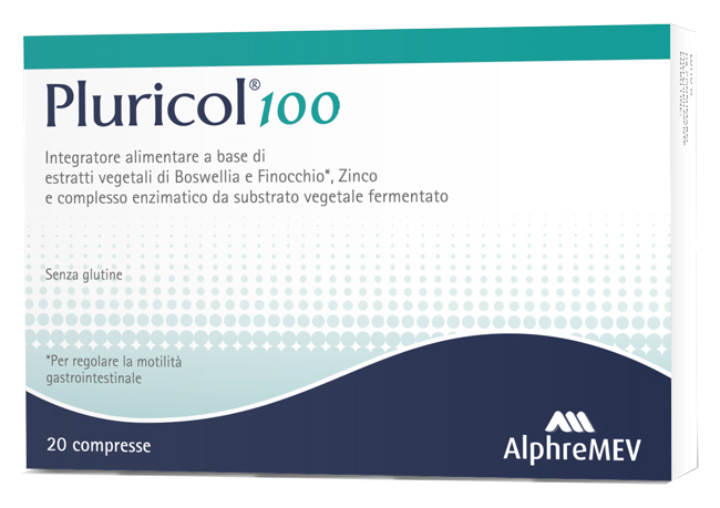 PLURICOL 100 20 COMPRESSE - Angeli Pharm