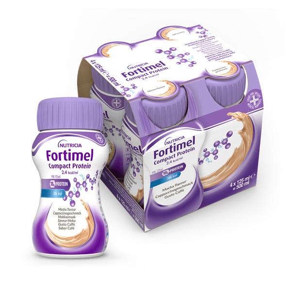 FORTIMEL COMPACT PROTEIN CAFFE' 4 BOTTIGLIE DA 125 ML - Angeli Pharm