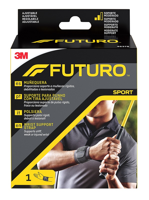 POLSINO ELASTICO UNIVERSALE FUTURO SPORT NERO - Angeli Pharm