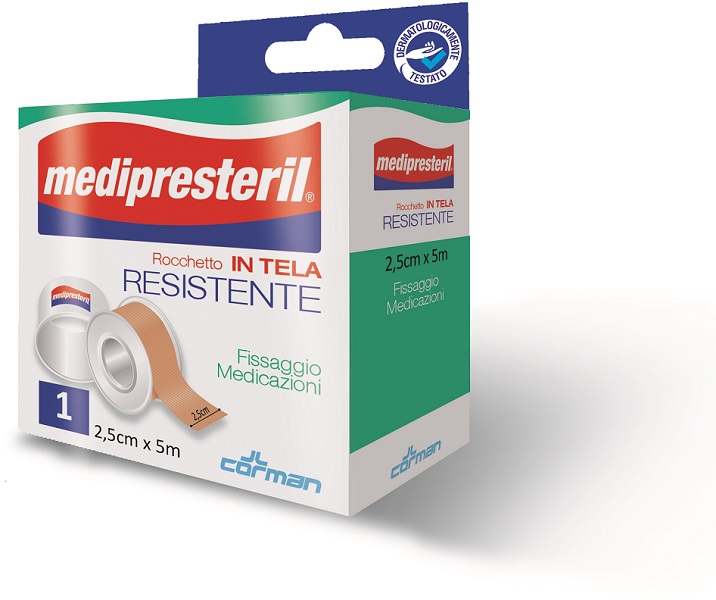 CEROTTO IN ROCCHETTO IN TELA MEDIPRESTERIL 5X250CM - Angeli Pharm