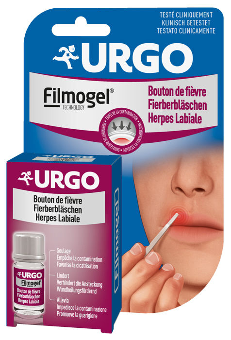 URGO HERPES LABIALE CEROTTO LIQUIDO 3 ML - Angeli Pharm