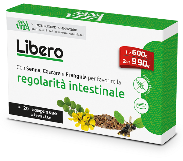 SANAVITA LIBERO 20 COMPRESSE - Angeli Pharm