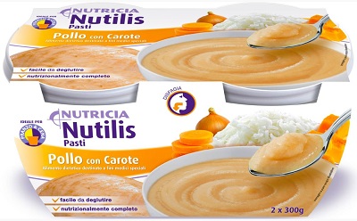 NUTILIS PASTI POLLO CON CAROTE 2 X 300 G - Angeli Pharm