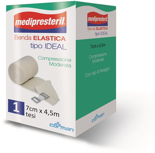 BENDA ELASTICA MEDIPRESTERIL IDEAL CM7X45MT - Angeli Pharm