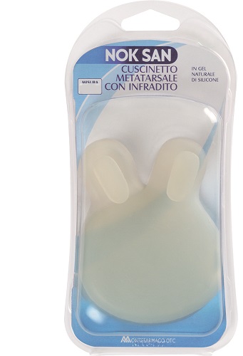 NOK SAN GEL CUSCINETTO METATARSALE CON INFRADITO S/M - Angeli Pharm