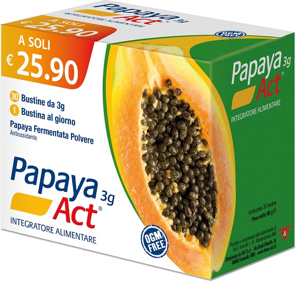 PAPAYA ACT 3G 30 BUSTINE - Angeli Pharm