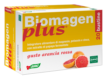 BIOMAGEN PLUS ARANCIA ROSSA 20 BUSTE ASTUCCIO 100 G - Angeli Pharm