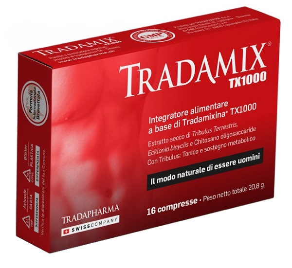 TRADAMIX TX 1000 ASTUCCIO 16 COMPRESSE - Angeli Pharm