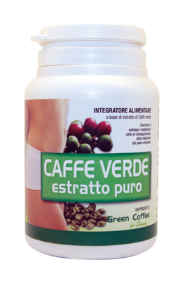 CAFFE' VERDE ESTRATTO PURO 60 CAPSULE - Angeli Pharm