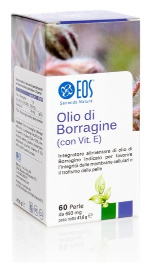 EOS OLIO BORRAGINE 60 PERLE 690MG - Angeli Pharm