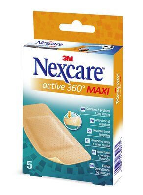 CEROTTO NEXCARE ACTIVE 360 GRADI 5 PEZZI - Angeli Pharm