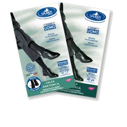 SAUBER CALZA UOMO Q-SKIN 140 DEN COLORE NERO TAGLIA M - Angeli Pharm