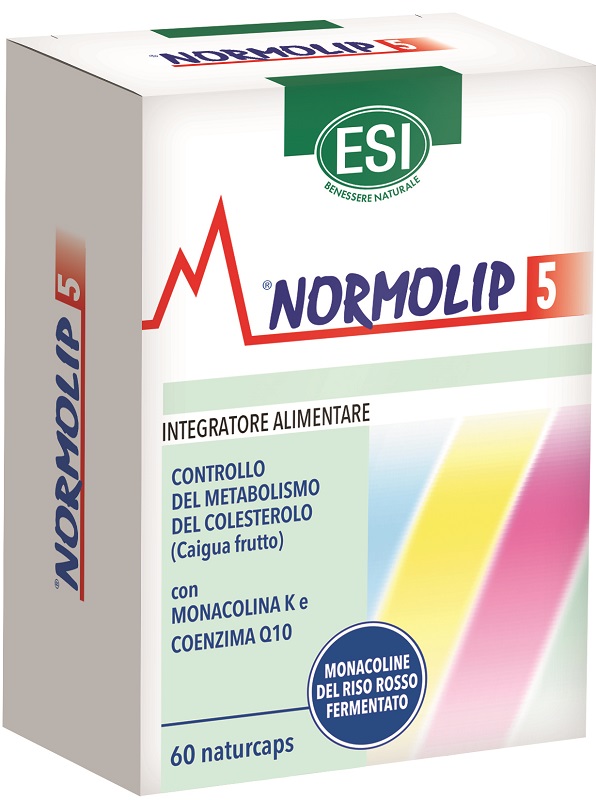 ESI NORMOLIP 5 60 CAPSULE - Angeli Pharm