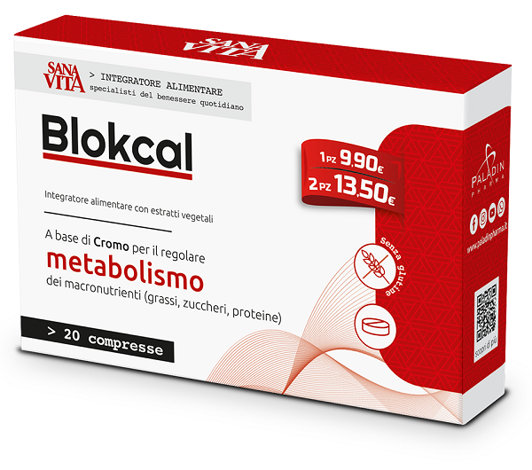 SANAVITA BLOKCAL 20 COMPRESSE - Angeli Pharm
