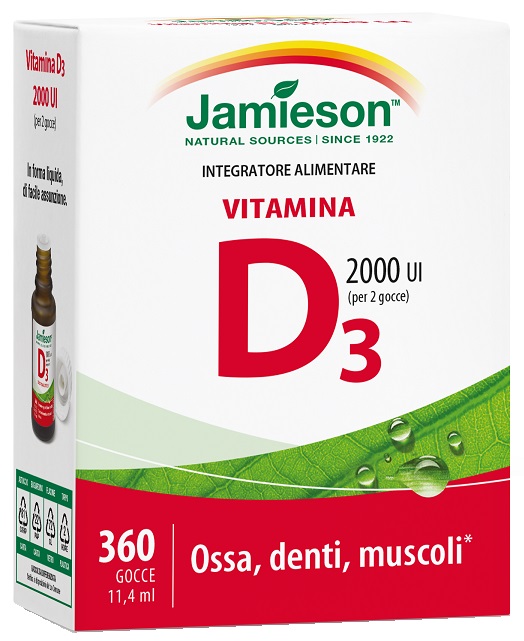 JAMIESON VITAMINA D GOCCE 11,4 ML - Angeli Pharm