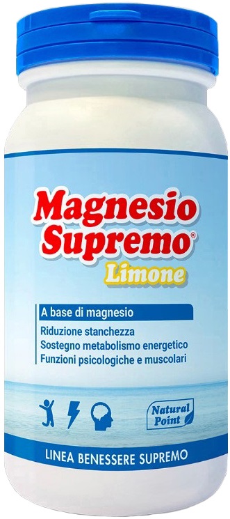 MAGNESIO SUPREMO LIMONE POLVERE 150 G - Angeli Pharm