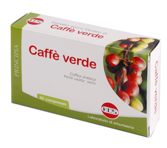 CAFFE' VERDE ESTRATTO SECCO 60 COMPRESSE - Angeli Pharm