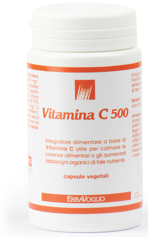 VITAMINA C500 100 CAPSULE PILLOLIERA 67 G - Angeli Pharm
